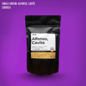 Single Origin: Alfonso, Cavite - Liberica - Roasted Coffee Beans 100g